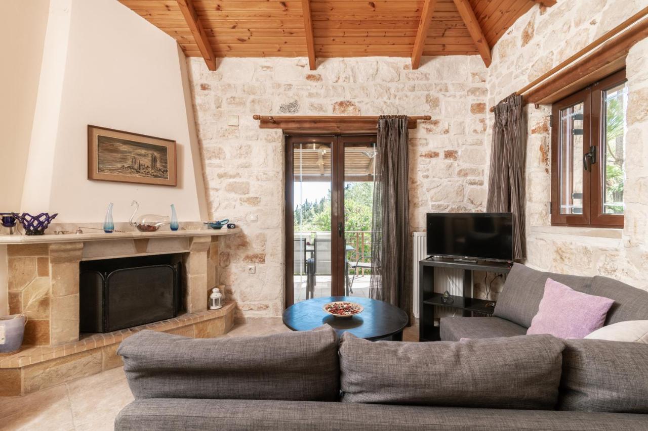 Vozas Villas - Traditional Houses With Great View Tragaki Eksteriør bilde