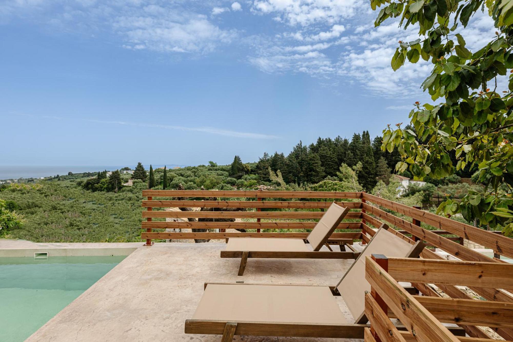 Vozas Villas - Traditional Houses With Great View Tragaki Eksteriør bilde