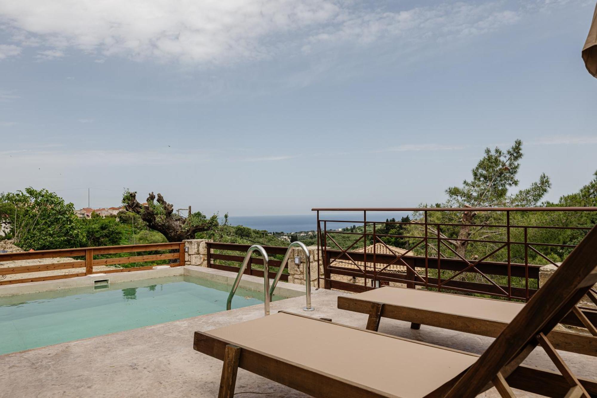 Vozas Villas - Traditional Houses With Great View Tragaki Eksteriør bilde